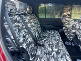 300 series GX grey camo rear seat covers