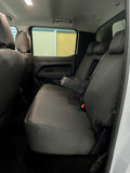 All new VW Amarok rear seat covers with fold down armrest