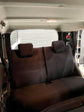  jimny xl wagon rear black denim seat covers