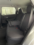 nissan xtrail t33 stl rear seat covers with fold down armrest