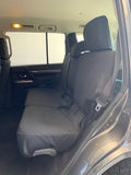 NX Pajero rear canvas seat covers