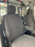 partner van grey canvas driver seat cover