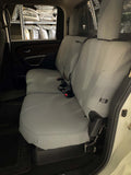 2019 nissan titan foam backed canvas seat covers rears