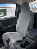 2020 Isuzu Dmax canvas driver seat cover with dual airbags and built in headrest
