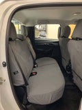 2020 isuzu dmax sx rear canvas seat covers