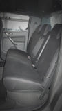 BT50 GT rear seat covers black denim