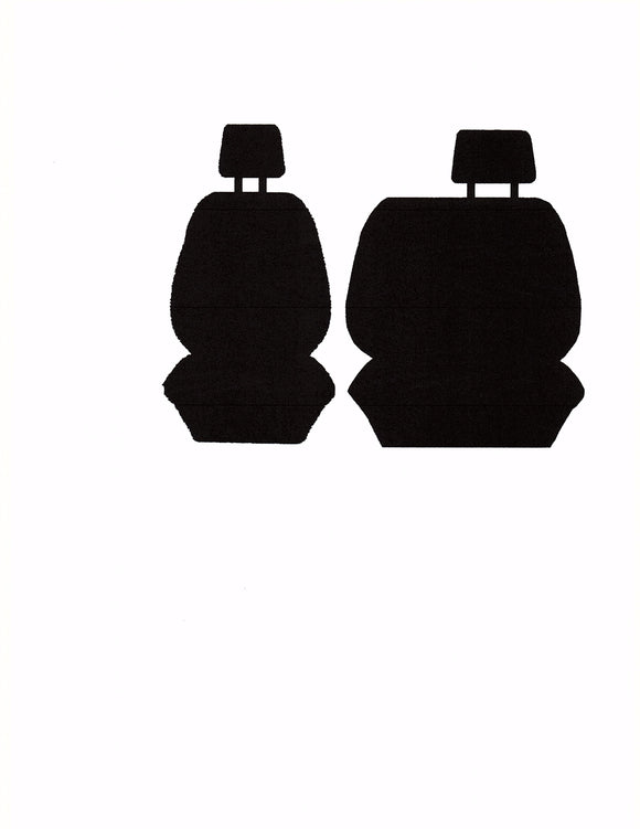 TOYOTA HILUX WORKMATE SINGLE CAB (MANUAL TRANS) CANVAS, DENIM, CAMO SEAT COVERS - 2005 - 2015