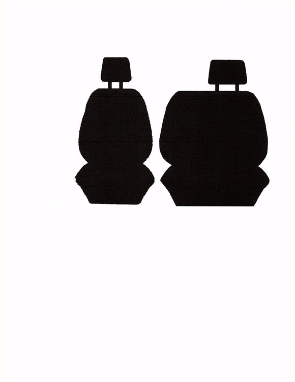 NISSAN PATROL GQ UTE Y60 DX CANVAS, DENIM, CAMO SEAT COVERS - 01/1989 - 03/1999