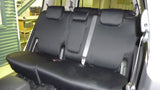 Isuzu MU-X Denim Seat Covers - middle row with arm rest