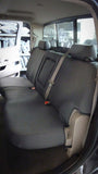 chevrolet silverado rear denim seat covers