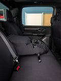 Dodge Ram 1500 DT limited and laramie rear fold down armrest with cup holders