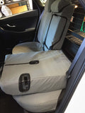 hyundai i30 rear canvas seat covers with iso fix
