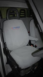 IVECO DAILY VAN, SINGLE AND DUAL CAB CHASSIS CANVAS SEAT COVERS 01/2015 - APPROX 2020