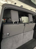 landcruiser 300 series sahara 3rd row foam canvas seat covers