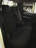 LDV T60 denim seat covers rears with armrest