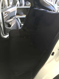 mitsubishi eclipse cross rear denim seat covers fold down armrest