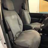 Renault Kangoo Maxi driver seat cover foam backed canvas
