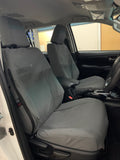 toyota fortuner canvas seat covers