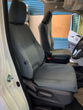 toyota hiace bus canvas seat covers driver seat