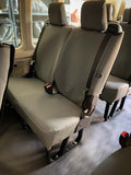 toyota hiace commuter bus canvas seat covers 2nd row