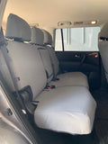 y62 patrol ti middle row foam backed canvas seat covers
